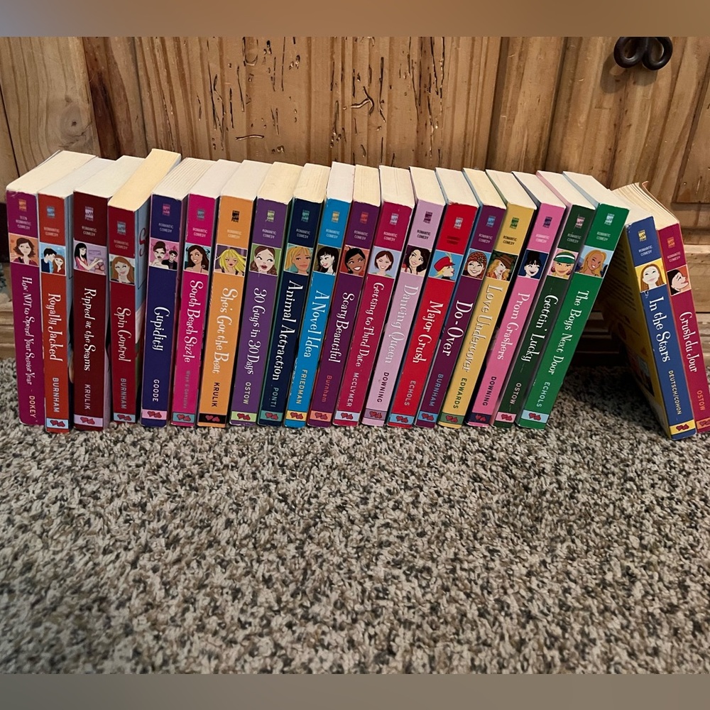 21 books Teen Romantic Comedies